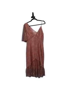 Lovers + Friends Size Medium Pink Lace Dress